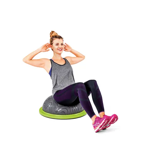 PinoFit Balance Trainer – Dark grey/lime - MediSportsUSA