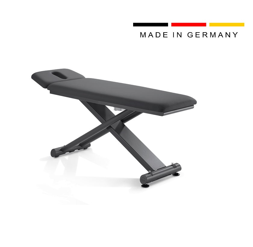 PINO Q Massage Table with 3 part head section (Made in Germany) - MediSportsUSA