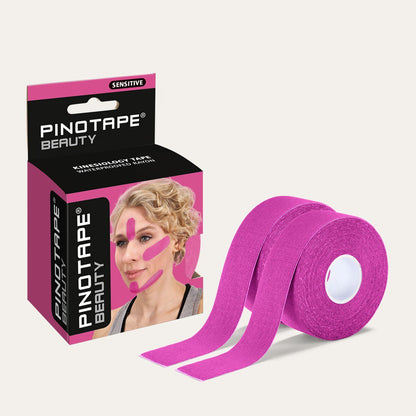 PINOTAPE Sensitive Pink (2 x 5 m x 2.5 cm) - MediSportsUSA