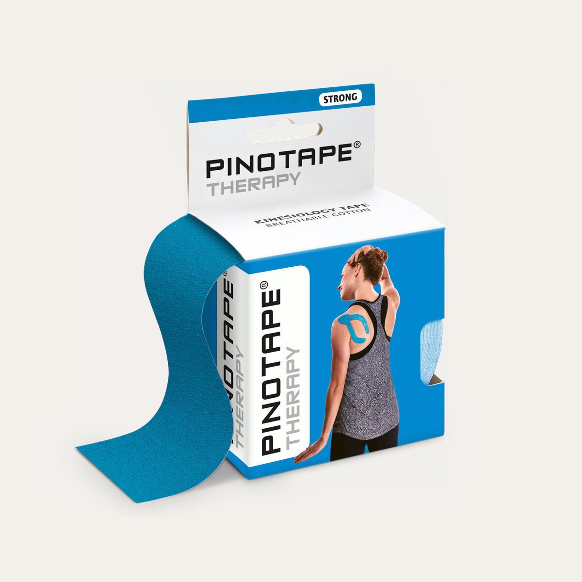 PINOTAPE Therapy blue (5 m x 5 cm) - MediSportsUSA
