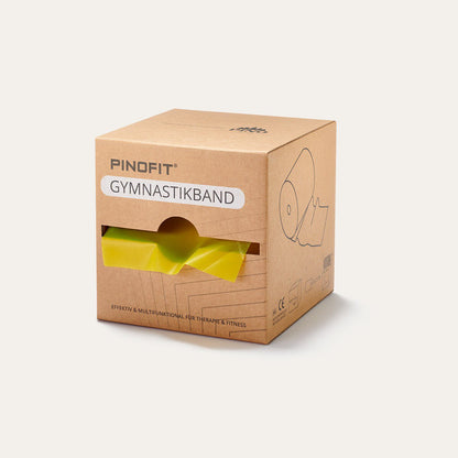 PINOFIT exercise band yellow, light resistance - MediSportsUSA