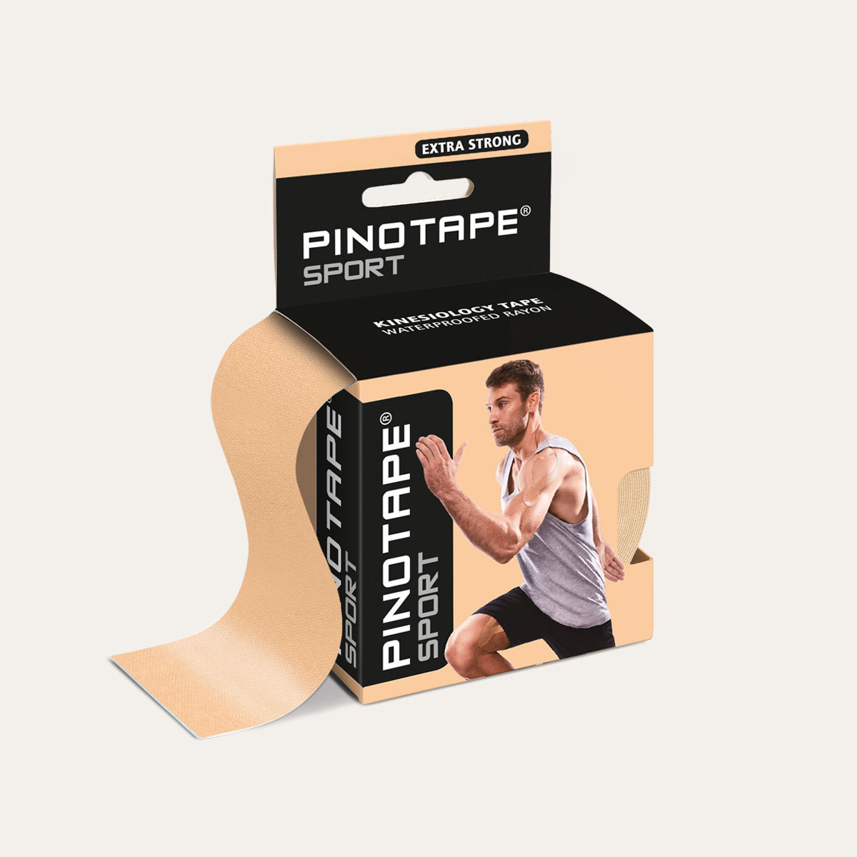 PINOTAPE Sport light peach (5 mx 5 cm) - MediSportsUSA