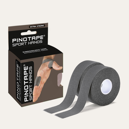 PINOTAPE Sport Hand dark grey (2x 5m x 2,5cm) - MediSportsUSA