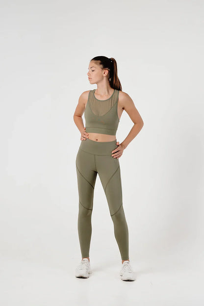 RectoVerso-Olive legging Eclipse - medisports