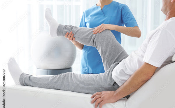 Physiotherapy session