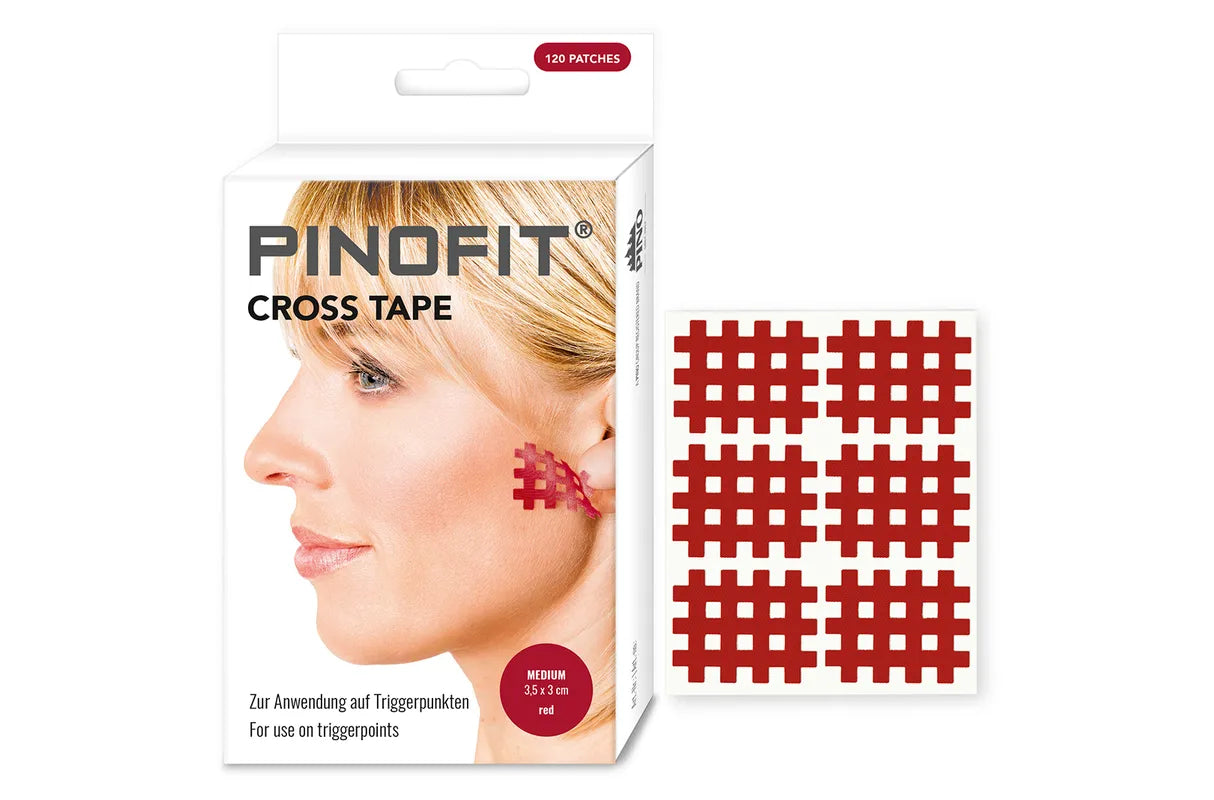 Cross Tape red (medium) - MediSportsUSA